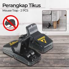 Jebakan Tikus 2 pcs Perangkap Pembasmi Mouse Rat Tikus Trap